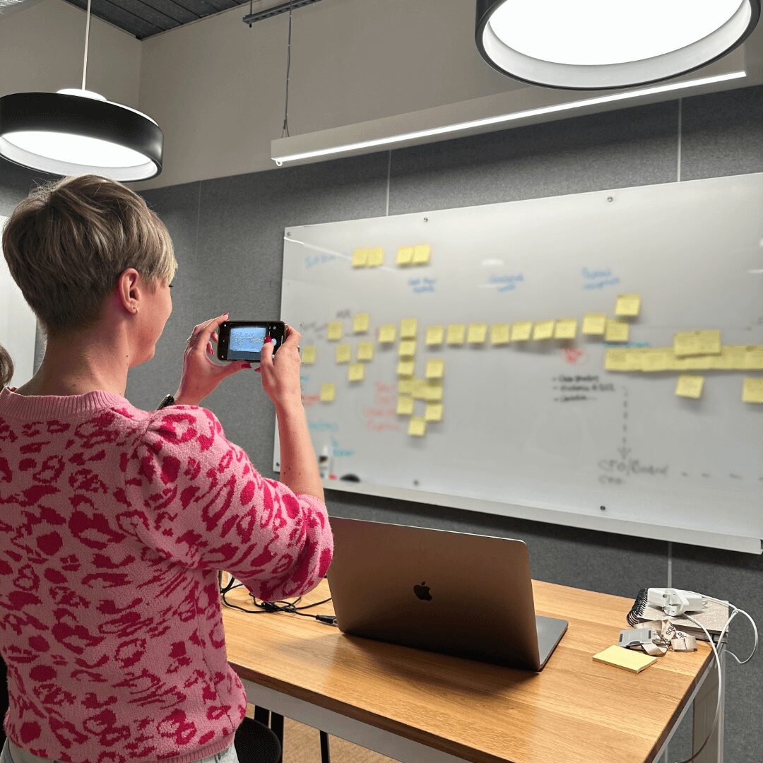 mapping out a user journey