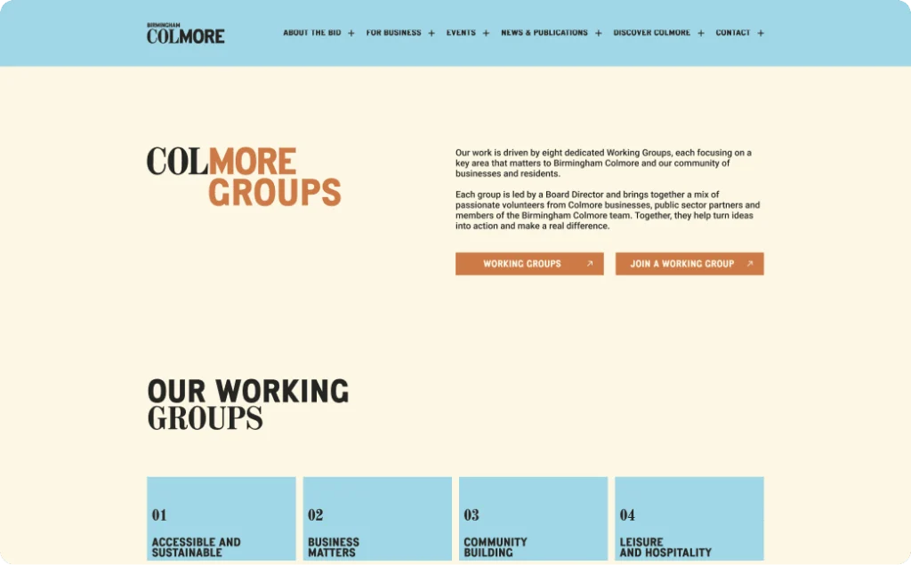 colmore groups