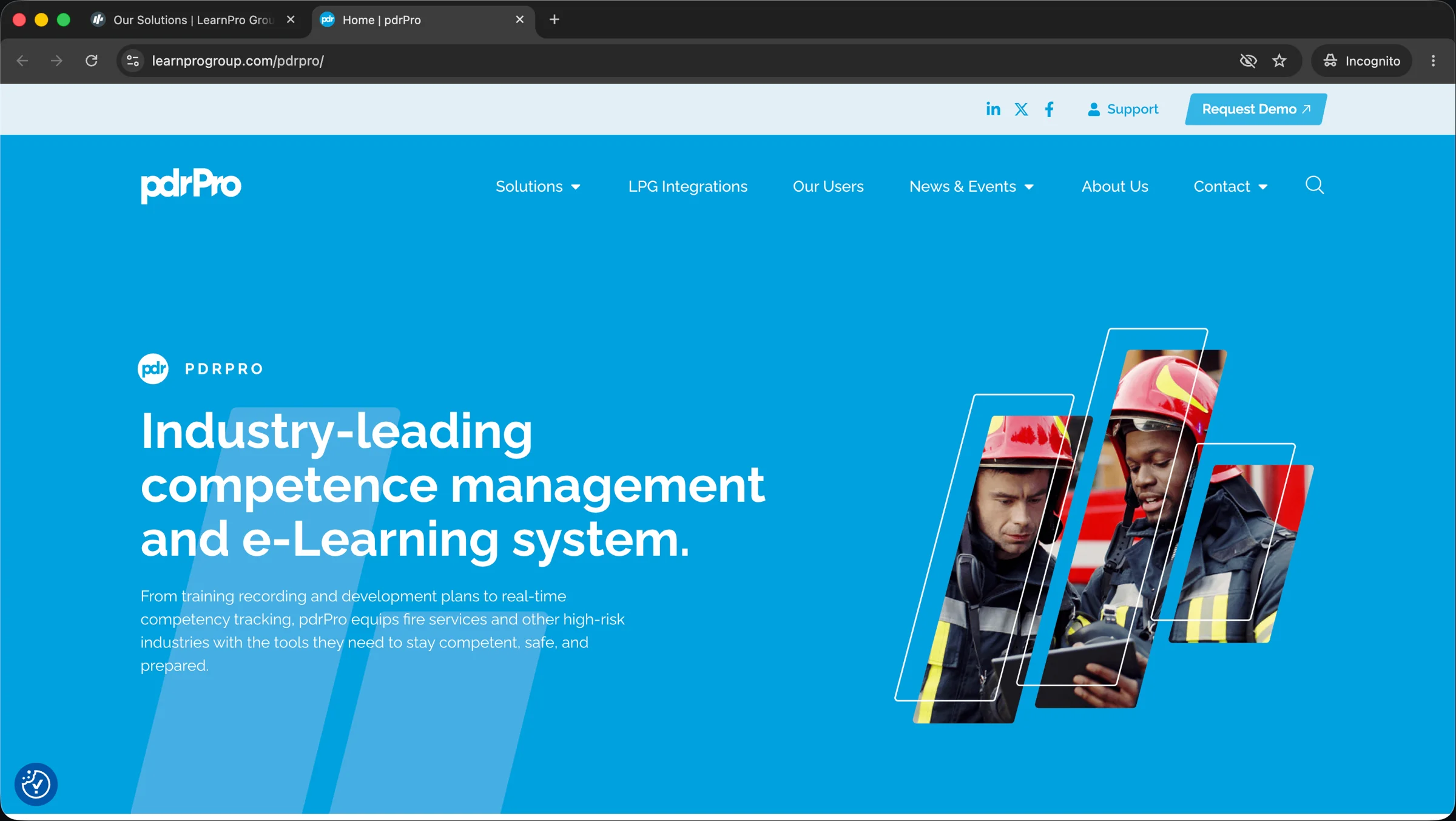 The pdrPro site